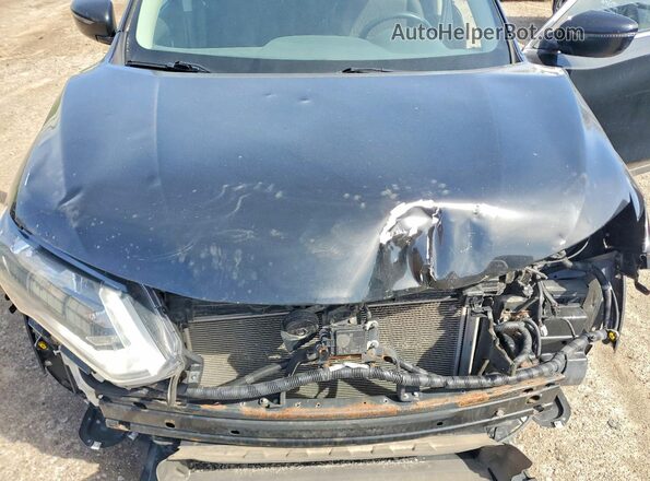 KNMAT2MTXKP529882 2019 NISSAN ROGUE Black ძრავის განყოფილების ხედი