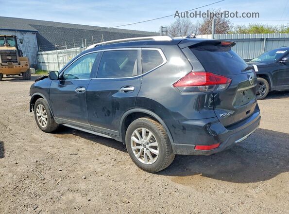 KNMAT2MTXKP529882 2019 NISSAN ROGUE Black უკანა მარცხენა