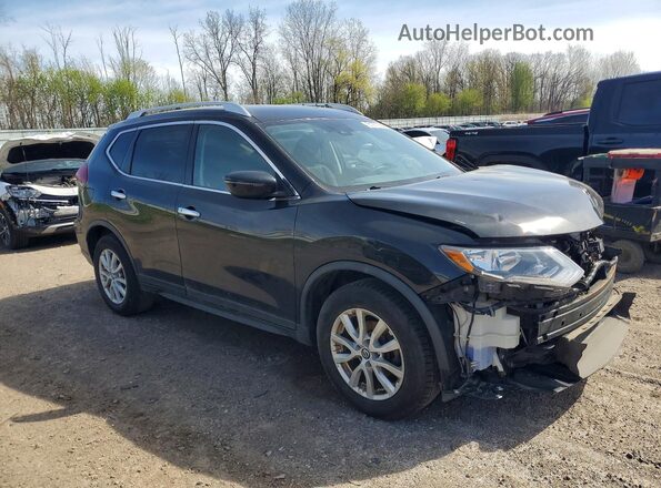 KNMAT2MTXKP529882 2019 NISSAN ROGUE Black წინა მარჯვენა