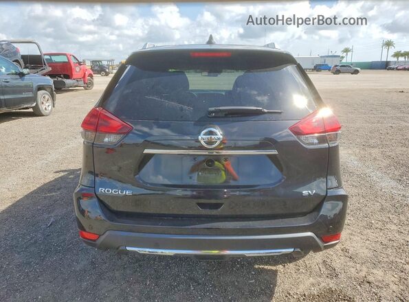 KNMAT2MTXLP512985 2020 NISSAN ROGUE Black Widok z tyłu