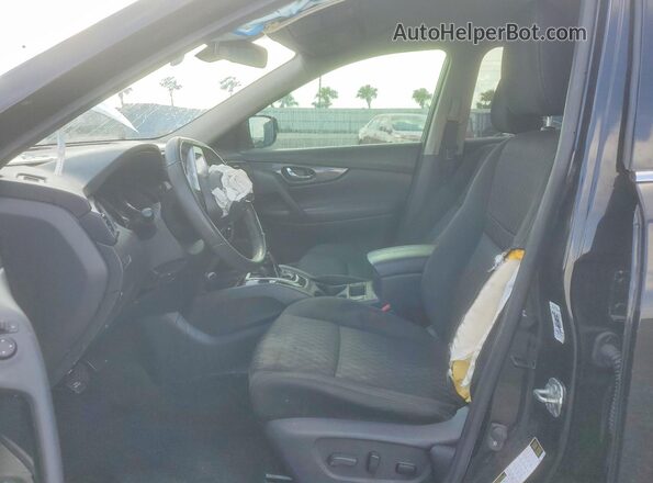 KNMAT2MTXLP512985 2020 NISSAN ROGUE Black Widok wnętrza z przodu