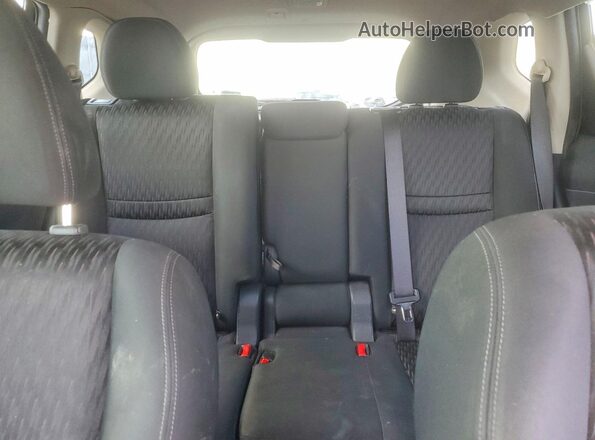 KNMAT2MTXLP512985 2020 NISSAN ROGUE Black Widok tylnych siedzeń