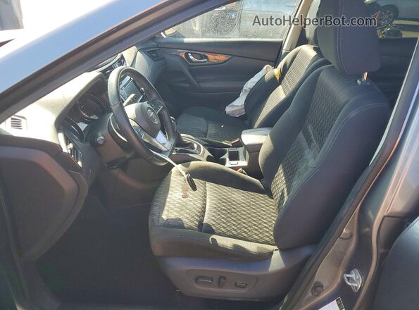 KNMAT2MTXLP522903 2020 NISSAN ROGUE Gray Вид салону спереду