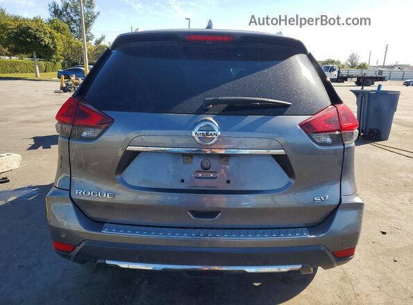 KNMAT2MTXLP522903 2020 NISSAN ROGUE Gray Вид ззаду