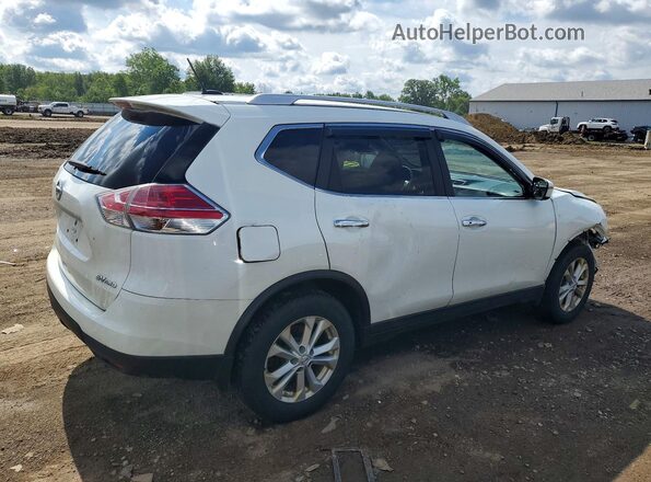 KNMAT2MV0GP593454 2016 NISSAN ROGUE White Tył prawy