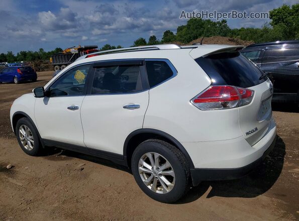 KNMAT2MV0GP593454 2016 NISSAN ROGUE White Tył lewy