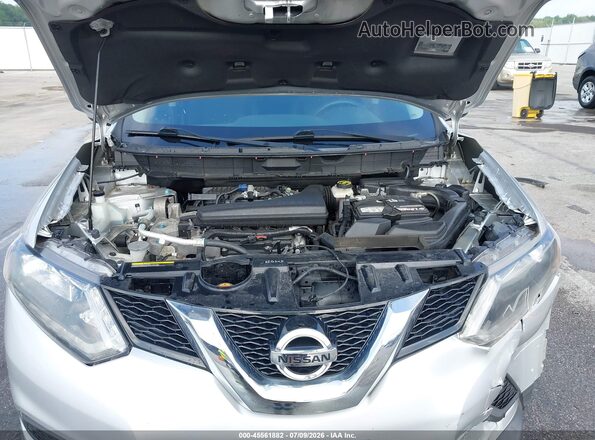 KNMAT2MV0GP595835 2016 NISSAN ROGUE Silver Vista trasera