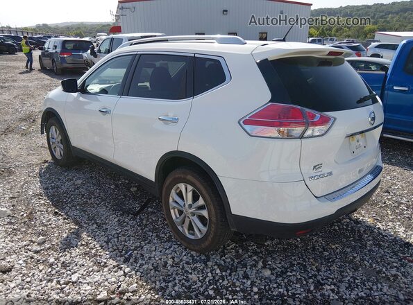 KNMAT2MV0GP655693 2016 NISSAN ROGUE White Tył lewy