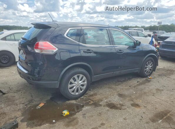 KNMAT2MV0GP660621 2016 NISSAN ROGUE Black Հետևի աջ