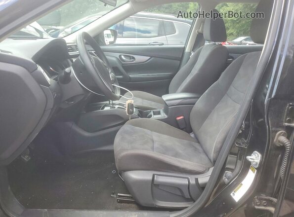 KNMAT2MV0GP660621 2016 NISSAN ROGUE Black Սալոնի դիմացի տեսք