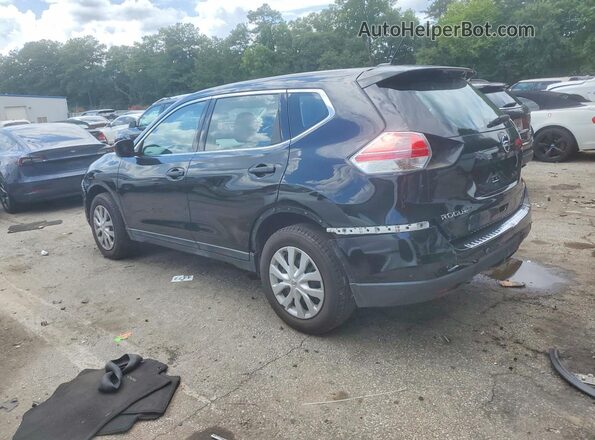 KNMAT2MV0GP660621 2016 NISSAN ROGUE Black Հետևի ձախ