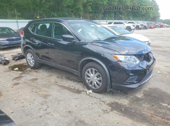 KNMAT2MV0GP660621 2016 NISSAN ROGUE Black Առջևի աջ