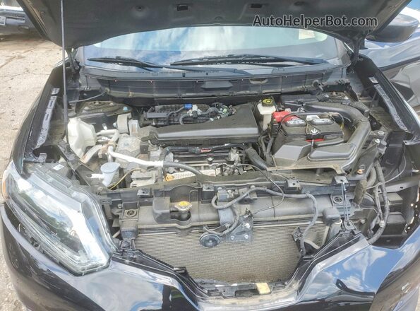 KNMAT2MV0GP660621 2016 NISSAN ROGUE Black Շարժիչի բաժամունքի տեսք