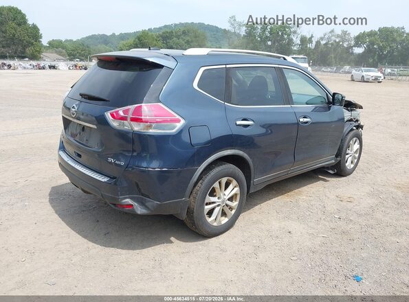 KNMAT2MV0GP660957 2016 NISSAN ROGUE Blue Հետևի աջ