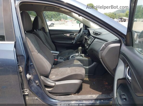 KNMAT2MV0GP660957 2016 NISSAN ROGUE Blue Սալոնի դիմացի տեսք