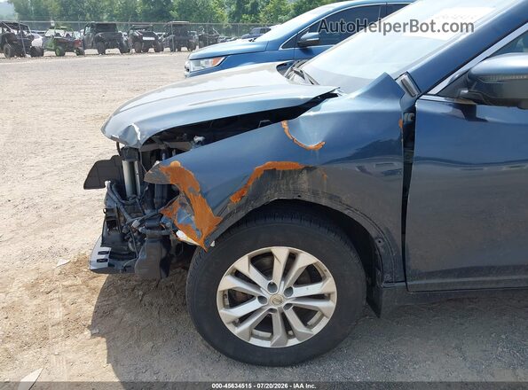 KNMAT2MV0GP660957 2016 NISSAN ROGUE Blue Սարքավորումների վահանակի տեսք