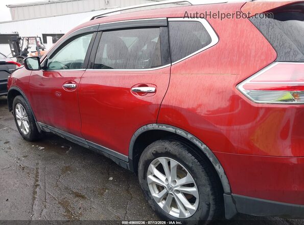 KNMAT2MV0GP663390 2016 NISSAN ROGUE Red 