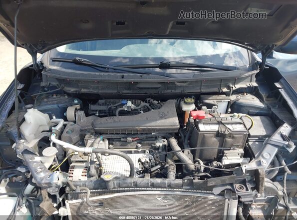 KNMAT2MV0GP665365 2016 NISSAN ROGUE Blue Rear view