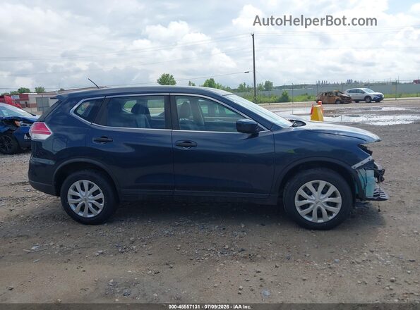 KNMAT2MV0GP665365 2016 NISSAN ROGUE Blue Rear interior view