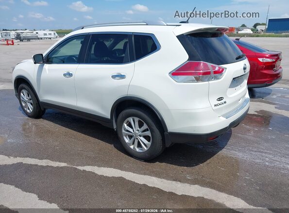 KNMAT2MV0GP670890 2016 NISSAN ROGUE White Հետևի ձախ