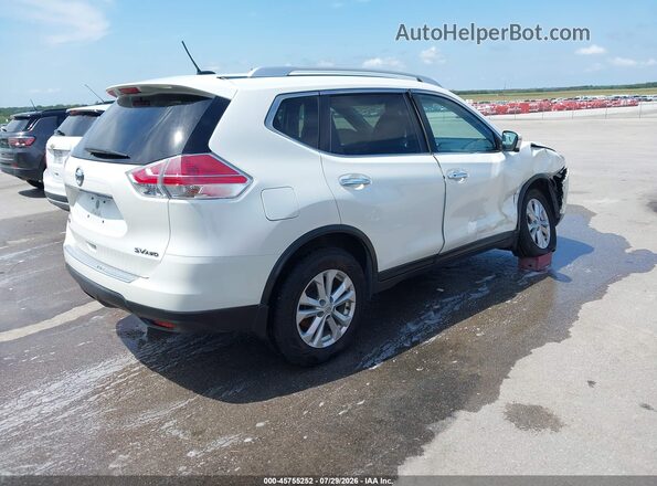 KNMAT2MV0GP670890 2016 NISSAN ROGUE White Հետևի աջ