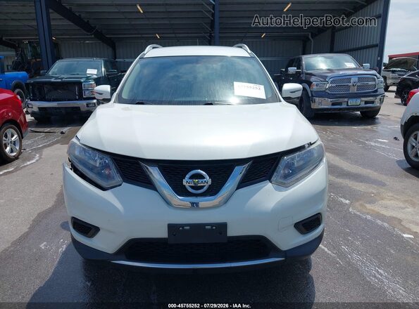 KNMAT2MV0GP670890 2016 NISSAN ROGUE White Սարքավորումների վահանակի տեսք
