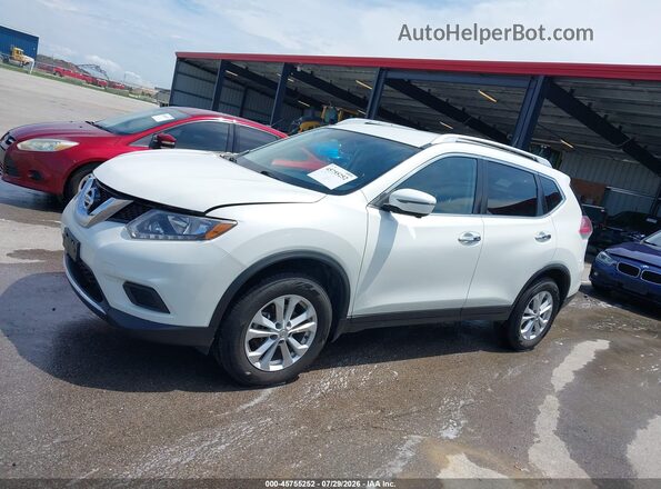 KNMAT2MV0GP670890 2016 NISSAN ROGUE White Սալոնի 360 աստիճան տեսք