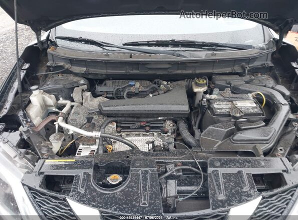 KNMAT2MV0GP709400 2016 NISSAN ROGUE Black უკანა ხედი
