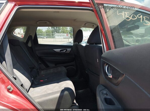 KNMAT2MV0GP722387 2016 NISSAN ROGUE Red VIN կոդի պիտակի տեսք