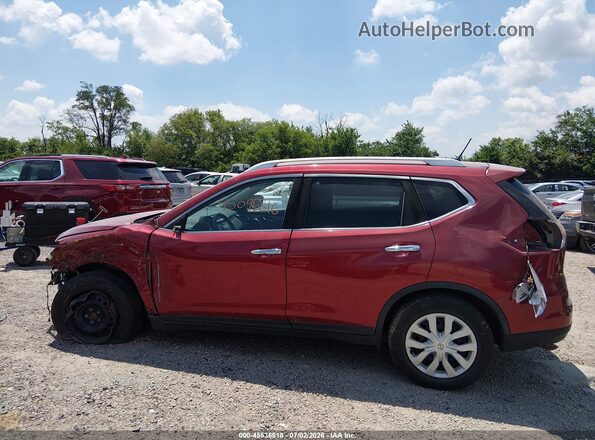 KNMAT2MV0GP722387 2016 NISSAN ROGUE Red 