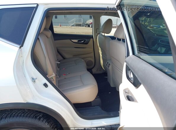 KNMAT2MV0GP736368 2016 NISSAN ROGUE White Widok naklejki z numerem VIN