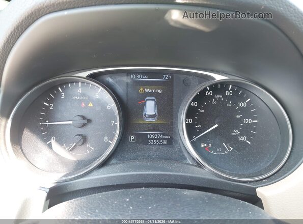 KNMAT2MV0GP736368 2016 NISSAN ROGUE White Widok tylnych siedzeń