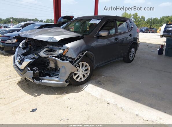 KNMAT2MV0HP509165 2017 NISSAN ROGUE Gray Front left