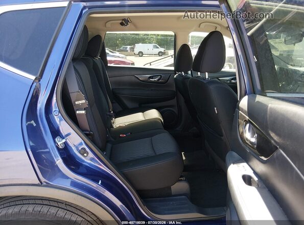 KNMAT2MV0HP511918 2017 NISSAN ROGUE Blue VIN კოდის სტიკერის ხედი