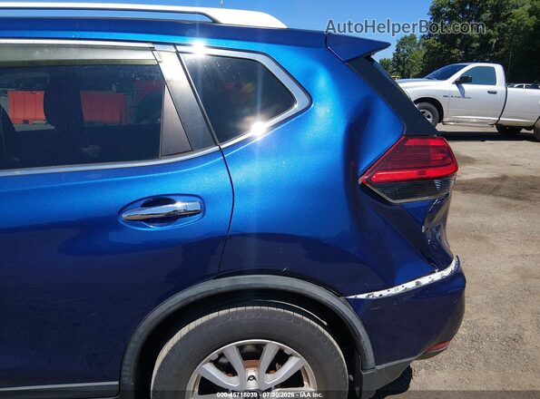 KNMAT2MV0HP511918 2017 NISSAN ROGUE Blue წინა ხედი
