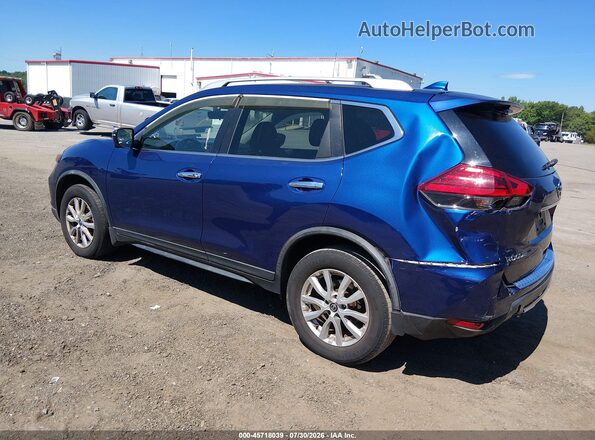 KNMAT2MV0HP511918 2017 NISSAN ROGUE Blue უკანა მარცხენა