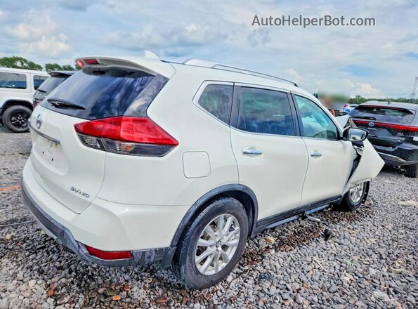 KNMAT2MV0HP521574 2017 NISSAN ROGUE White Հետևի աջ