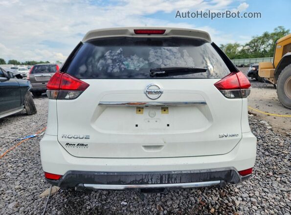 KNMAT2MV0HP521574 2017 NISSAN ROGUE White Հետևի տեսք