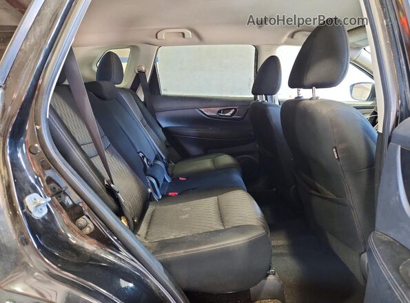 KNMAT2MV0HP529772 2017 NISSAN ROGUE Black Սալոնի հետևի տեսք