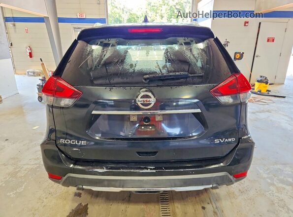 KNMAT2MV0HP529772 2017 NISSAN ROGUE Black Հետևի տեսք