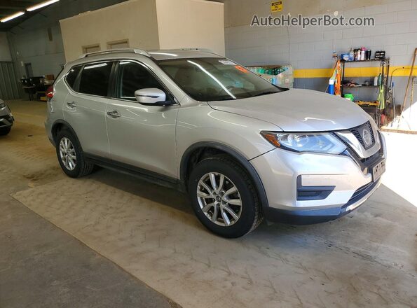 KNMAT2MV0HP578406 2017 NISSAN ROGUE Silver Передня права чверть
