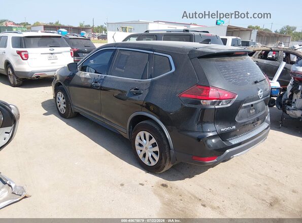 KNMAT2MV0HP603613 2017 NISSAN ROGUE Black უკანა მარცხენა