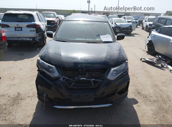 KNMAT2MV0HP603613 2017 NISSAN ROGUE Black ხელსაწყოთა პანელის ხედი