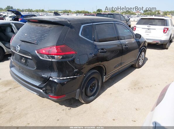 KNMAT2MV0HP603613 2017 NISSAN ROGUE Black უკანა მარჯვენა