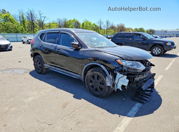 KNMAT2MV0JP506790 2018 NISSAN ROGUE Черный Передняя правая четверть