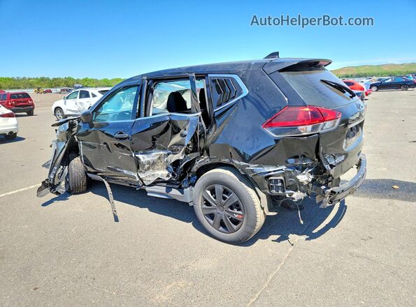 KNMAT2MV0JP506790 2018 NISSAN ROGUE Черный Задняя левая четверть