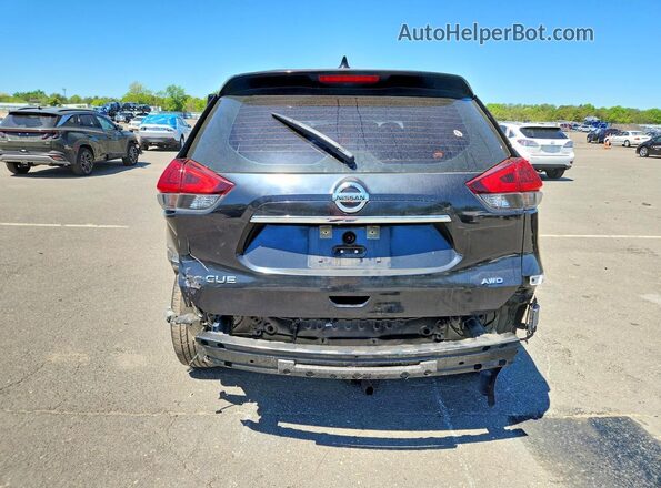 KNMAT2MV0JP506790 2018 NISSAN ROGUE Черный Вид сзади