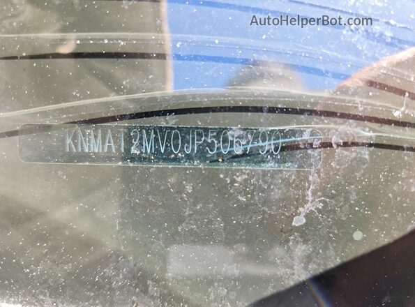 KNMAT2MV0JP506790 2018 NISSAN ROGUE Черный Панорамный вид салона 360°