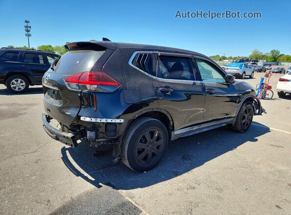 KNMAT2MV0JP506790 2018 NISSAN ROGUE Черный Задняя правая четверть