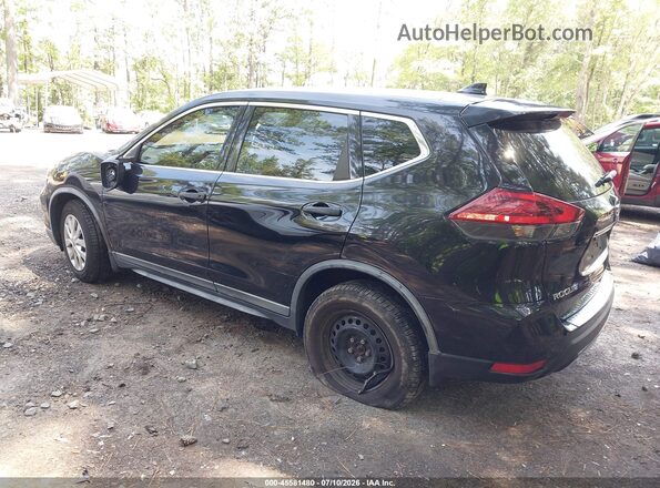 KNMAT2MV0JP512654 2018 NISSAN ROGUE Black Trasero izquierdo